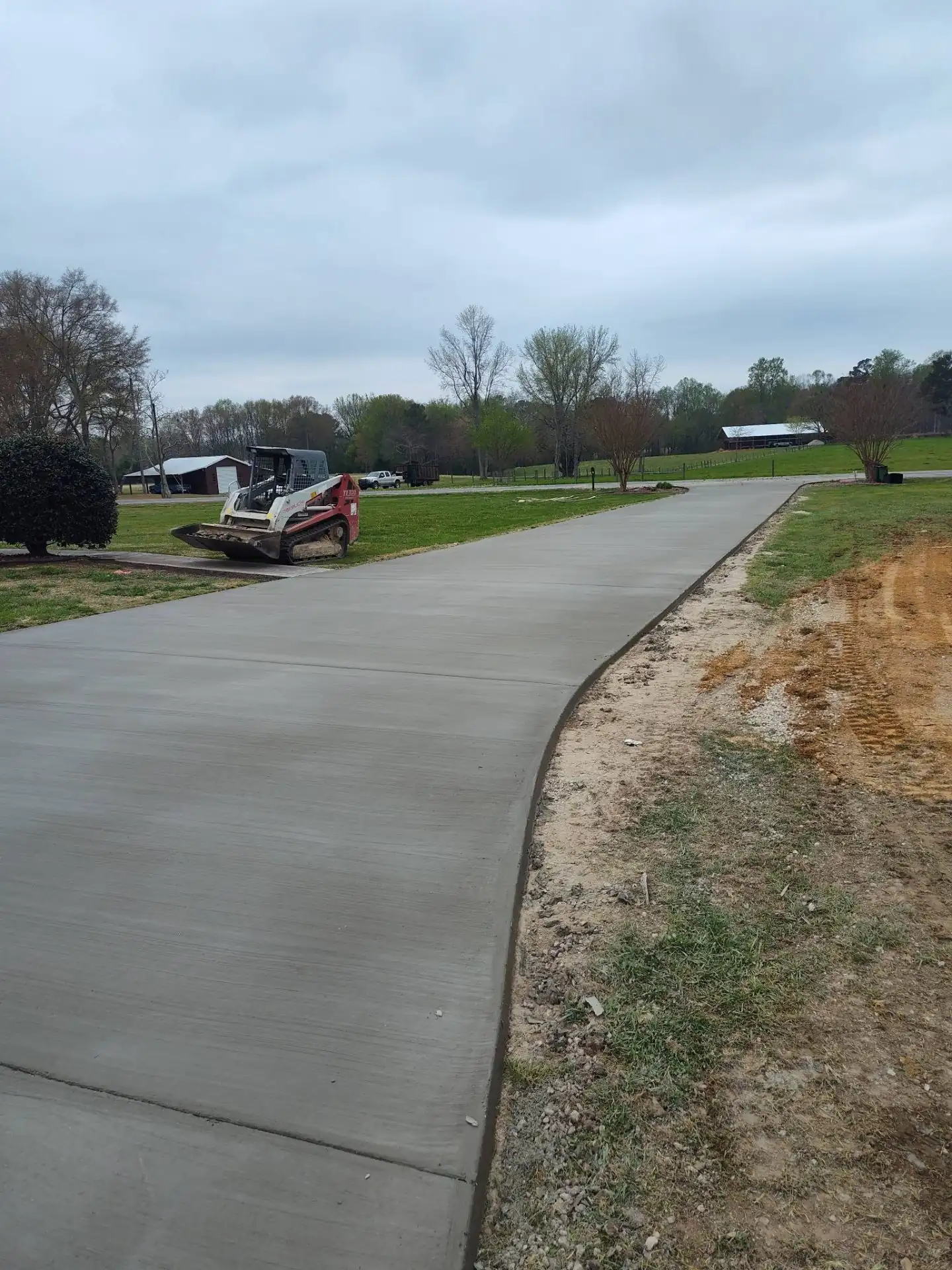A&W Concrete project — Monroe County, MS