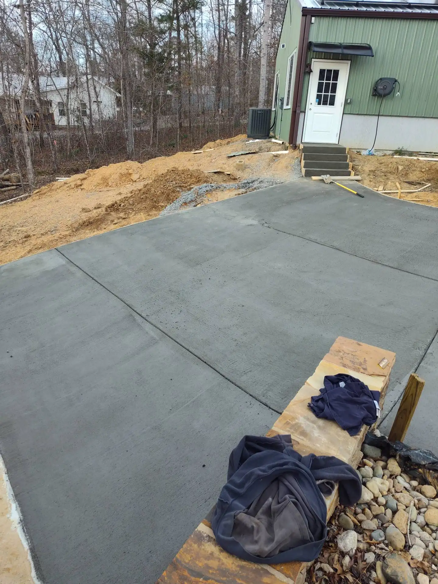 A&W Concrete project — Monroe County, MS