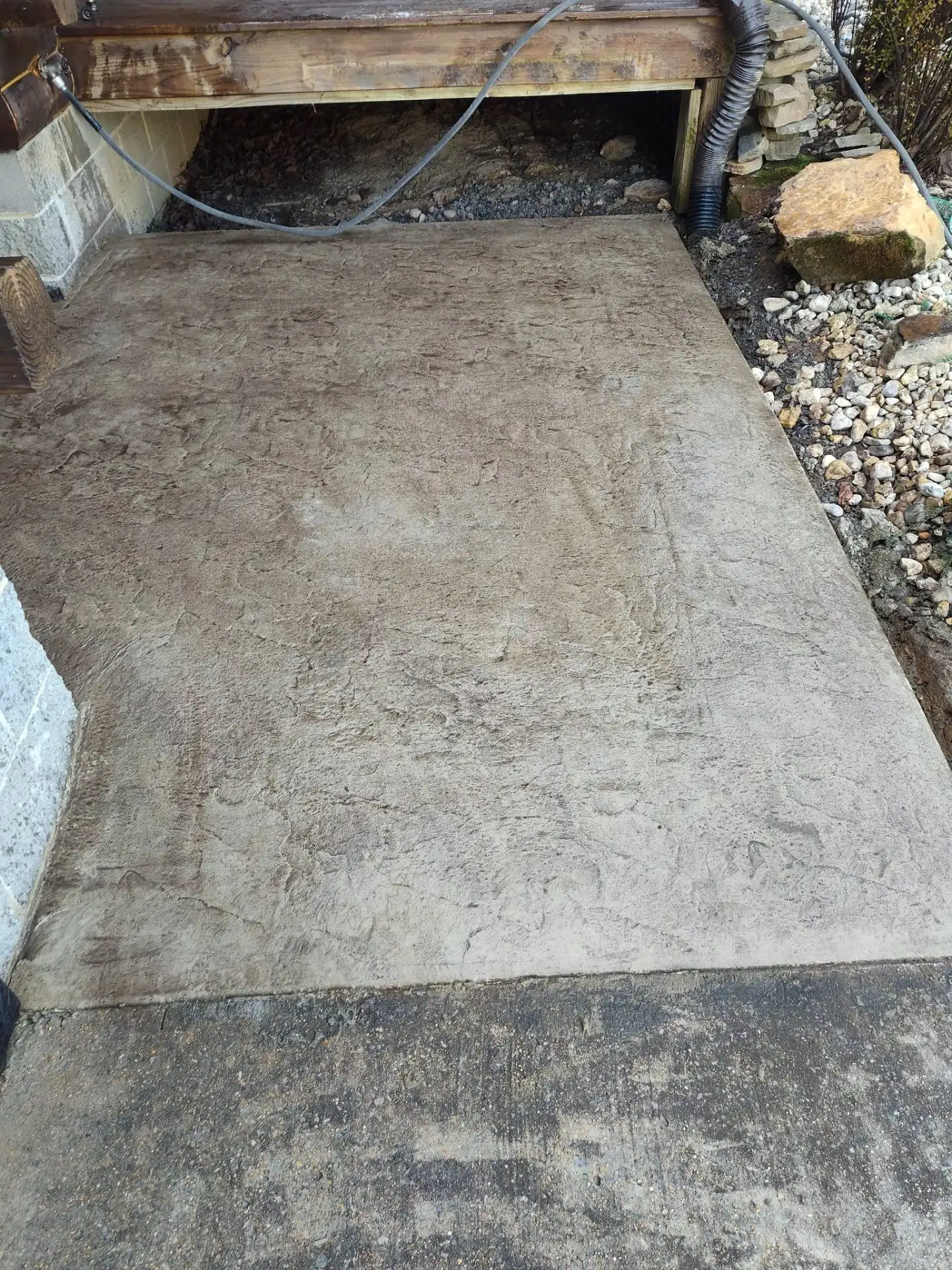 A&W Concrete project — Monroe County, MS